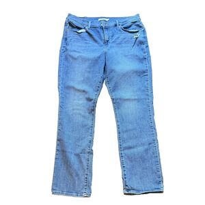 Levi's Jeans Womens 14 Classic Straight Preppy W32 L30 39250-0018